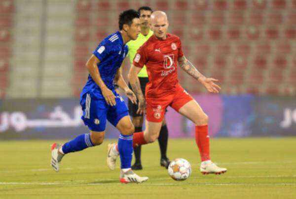 جانب من المباراة