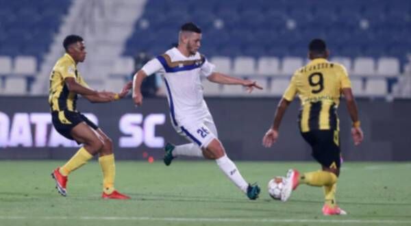 جانب من المباراة