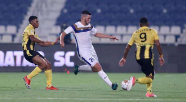 جانب من المباراة