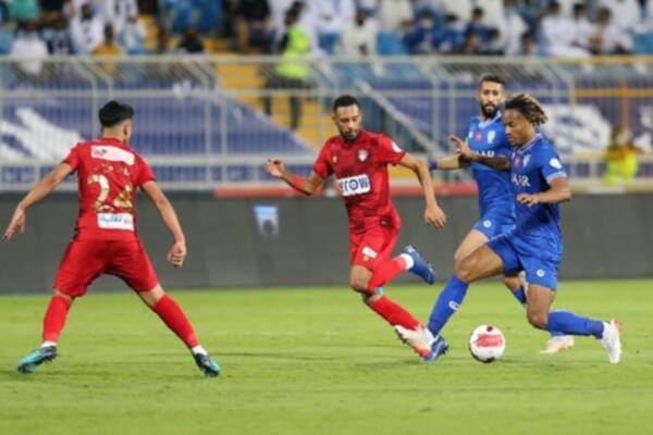 جانب من المباراة