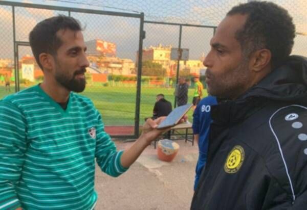 حجازي مع مراسل كووورة