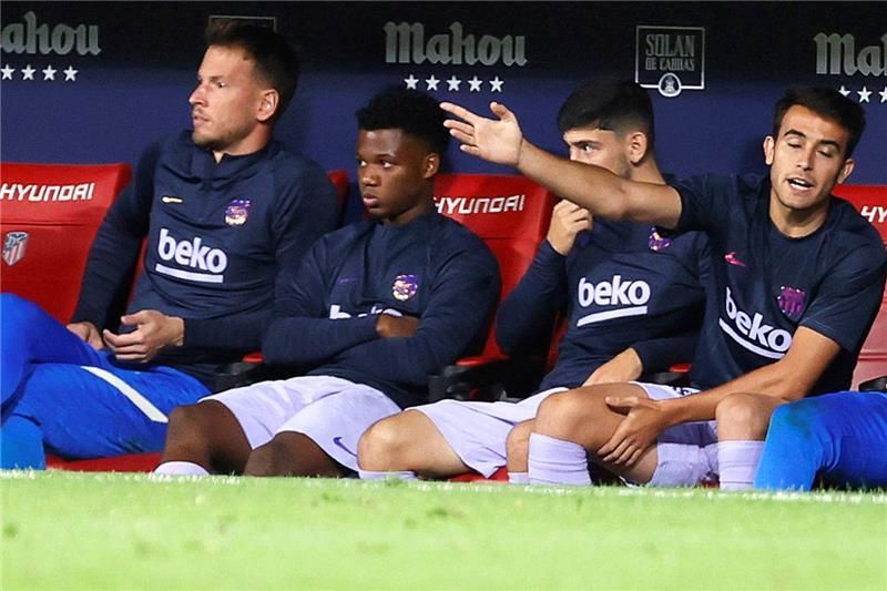 نيتو بين مع بدلاء برشلونة