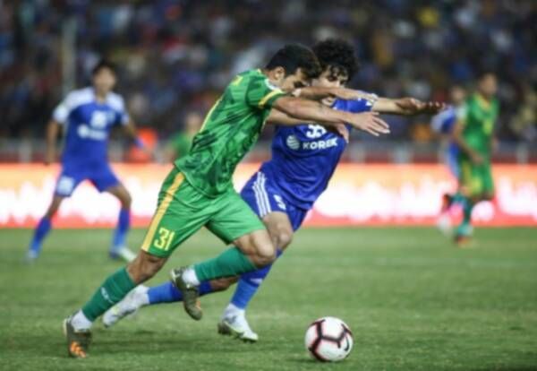 جانب من المباراة