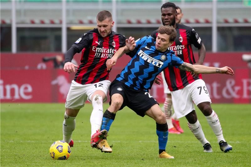 من لقاء سابق بين ميلان والإنتر