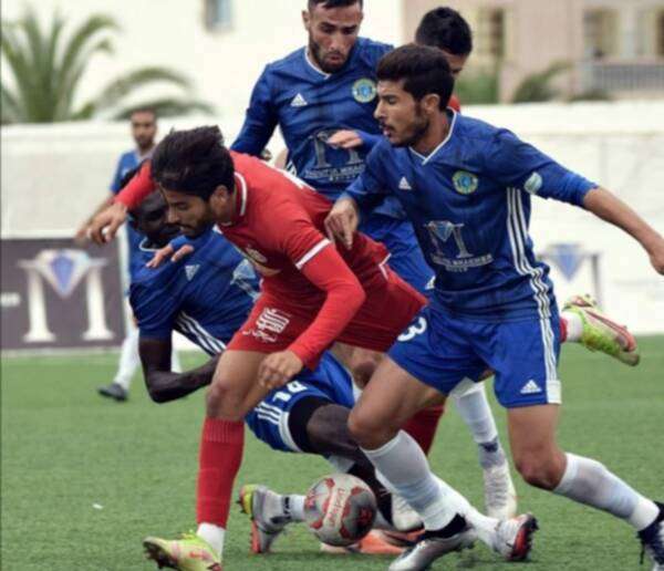 لقطة من المباراة