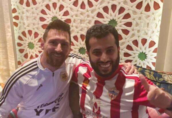 آل الشيخ وميسي