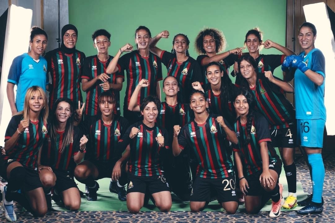 لاعبات الجيش الملكي 