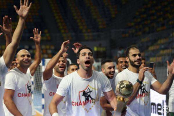 لاعبو يد الزمالك