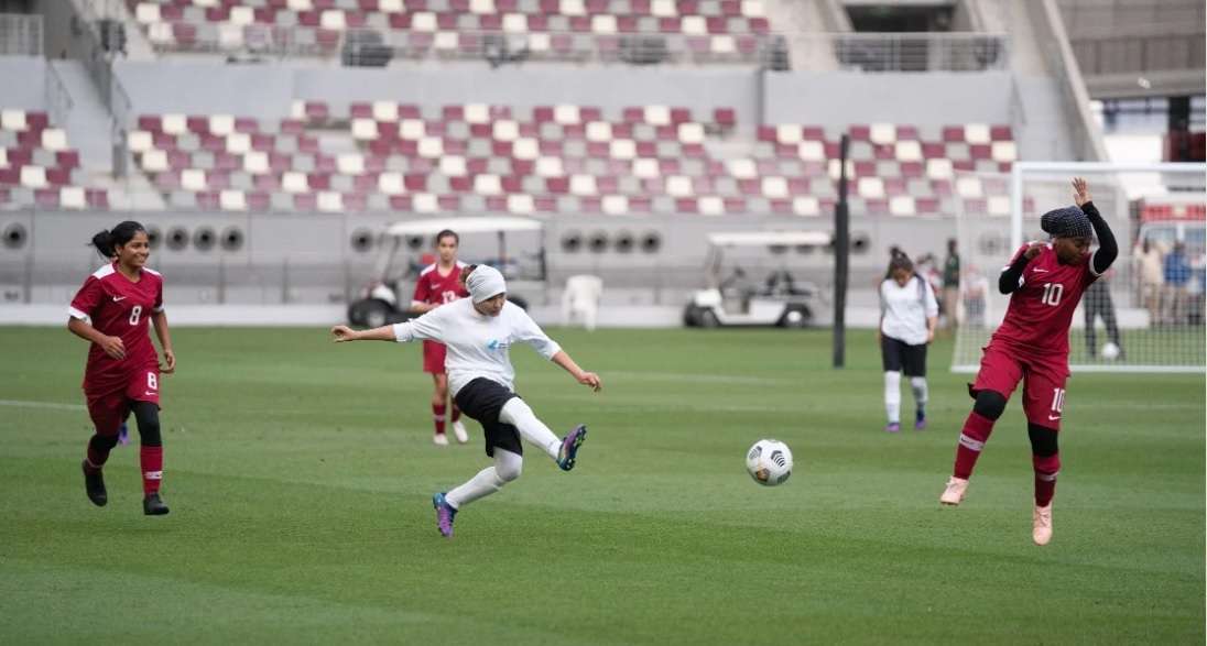 من المباراة