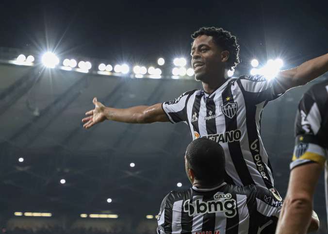 جانب من اللقاء (المصدر أتلتيكو مينيرو)