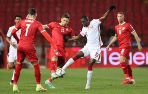 جانب من المباراة