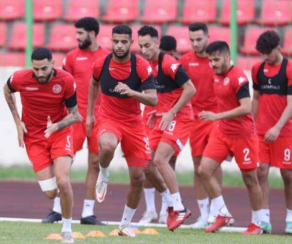 من تدريبات منتخب تونس