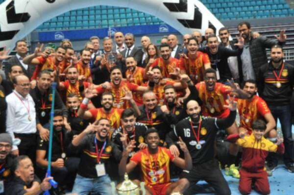 من تتويج الترجي بكأس تونس لكرة اليد