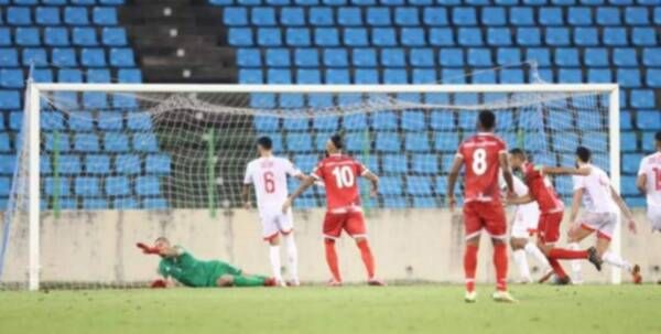 جانب من المباراة