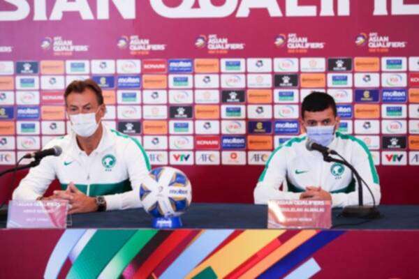 رينارد من المؤتمر الصحفي