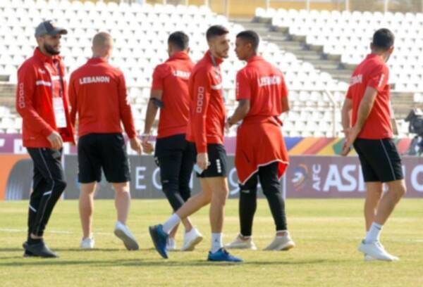 من ملعب المباراة