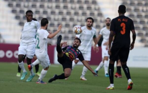 جانب من المباراة