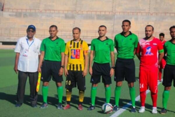 جانب من المباراة