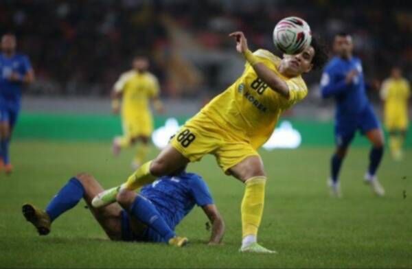 جانب من المباراة