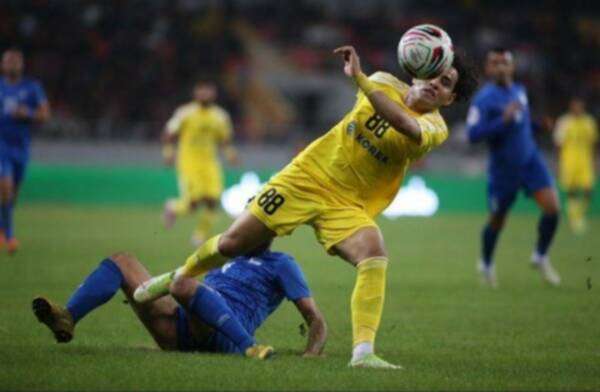 جانب من المباراة