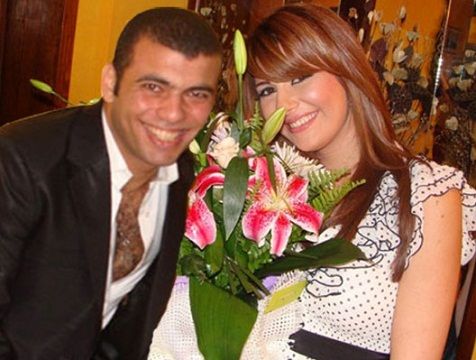 عماد متعب وخطيبته يارا نعوم ملكة جمال مصر