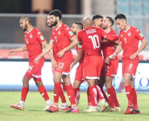فرحة لاعبي تونس