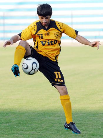 علي الشمالي لاعب القادسية 