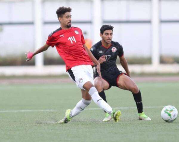 لقطة من المباراة