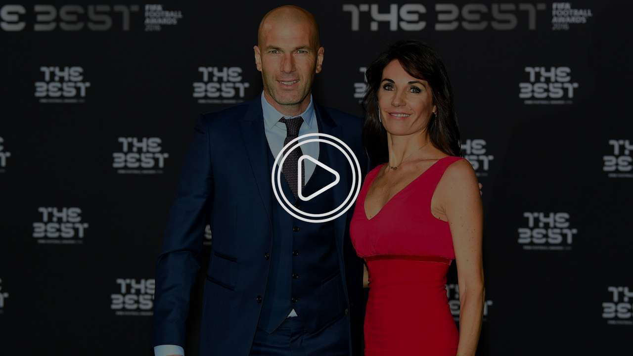 زيدان وزوجته