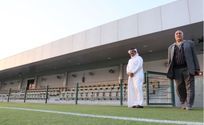 ثنائي الأهلي في ستاد الدوحة