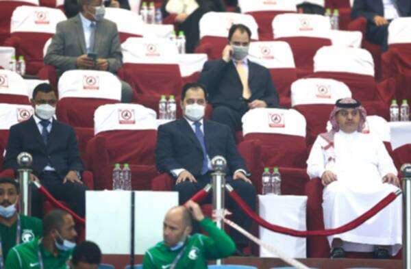 المسحل أثناء حضور لقاء فيتنام