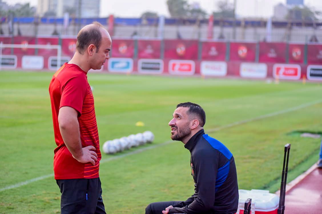 علي معلول في مران اليوم