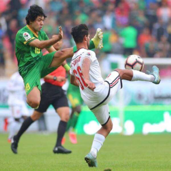 جانب من المباراة