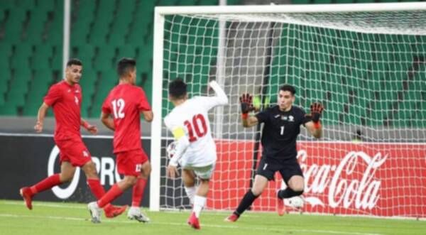 من لقاء البحرين وفلسطين