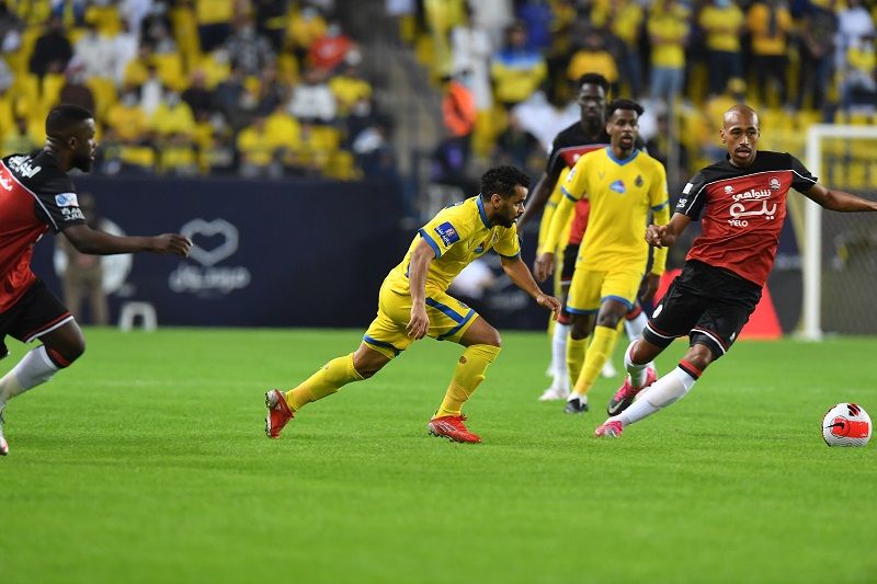 جانب من المباراة