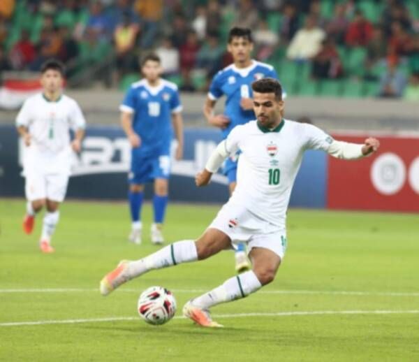 جانب من المباراة