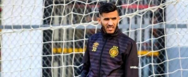 عبد القادر بدران في تدريبات اليوم