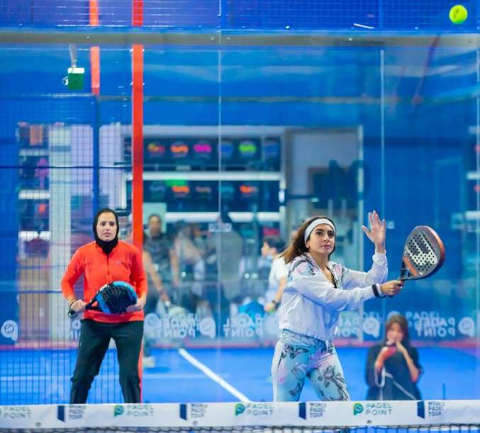 جانب من المنافسات