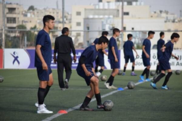 من تدريبات ناشئي الأردن