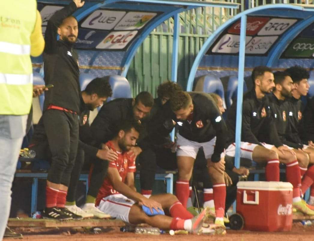 حسام حسن بعد إصابته