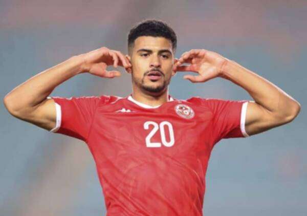 محمد دراجر في مباراة زامبيا 