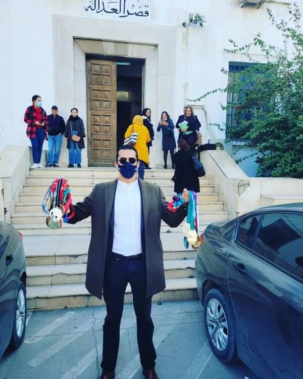 الملولي اليوم أمام قصر العدالة 