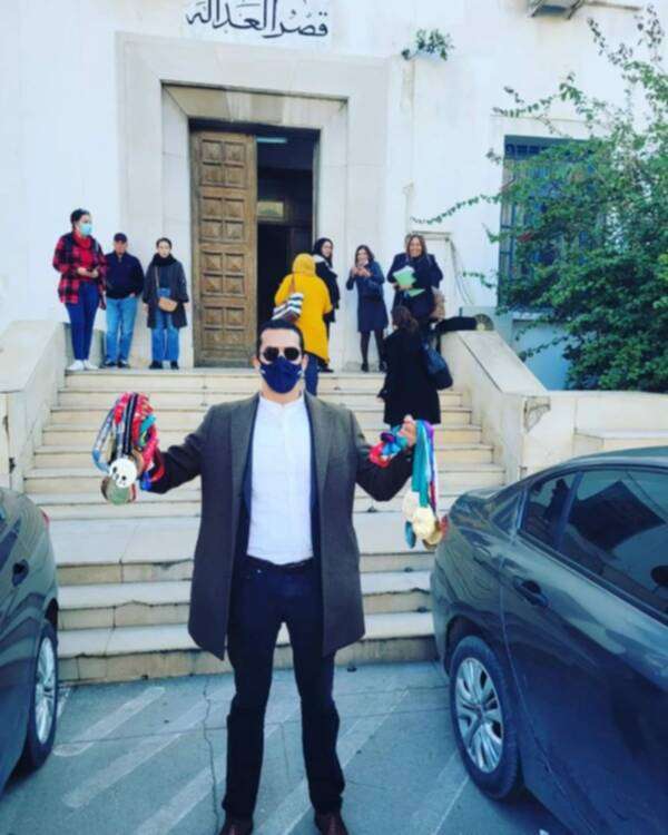 الملولي اليوم أمام قصر العدالة 