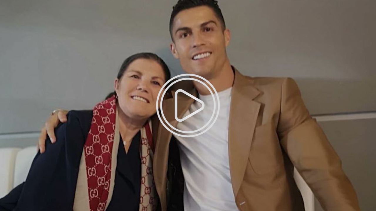 كريستيانو رونالدو ووالدته