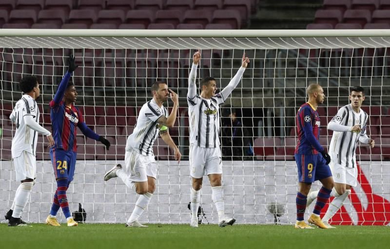 رونالدو ضد برشلونة