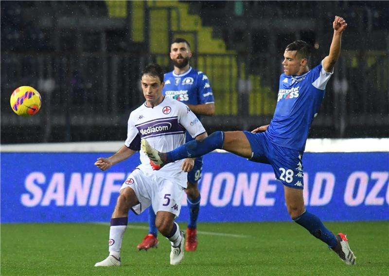 من لقاء إمبولي و فيورنتينا 