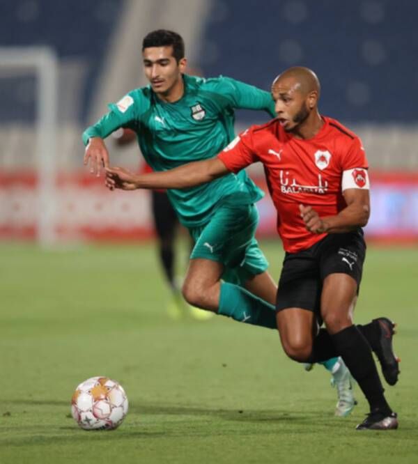 جانب من المباراة