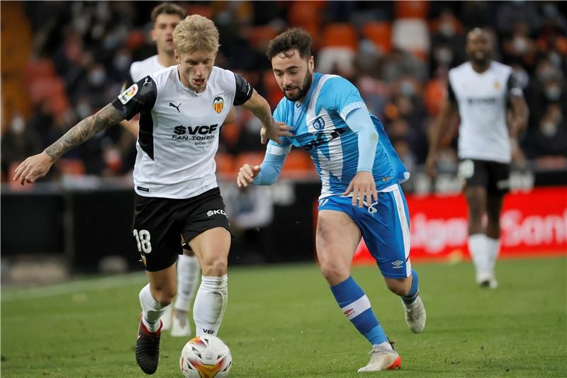 جانب من المباراة