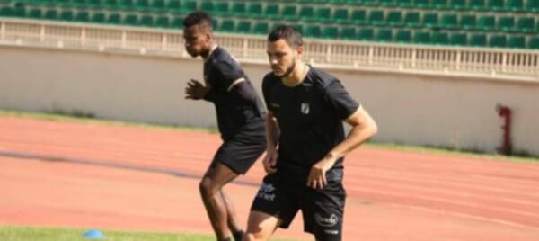 من تدريبات الصفاقسي اليوم بنيروبي 