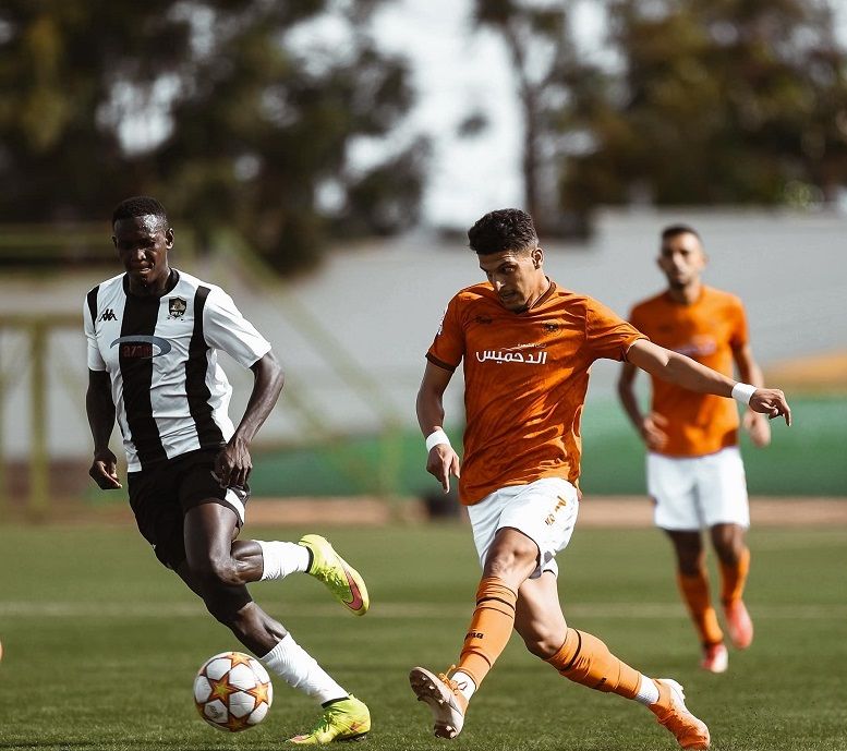 لقطة من المباراة